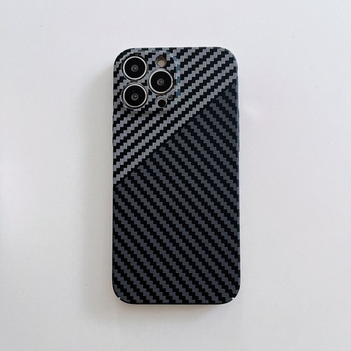 Ultracienkie etui z włókna węglowego do iPhone 15 13 12 11 14 Pro Max odporne na wstrząsy etui - Zdjęcie 18 z 23