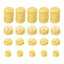 5 sets Yellow Flute Pads Set 0.12inch Felt Closed Hole Sound Cushion Kit