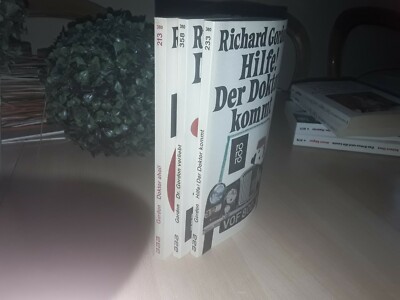 Hilfe! Der Doktor kommt Gordon, Richard und 2 weitere Bücher  sehr gutem Zustand