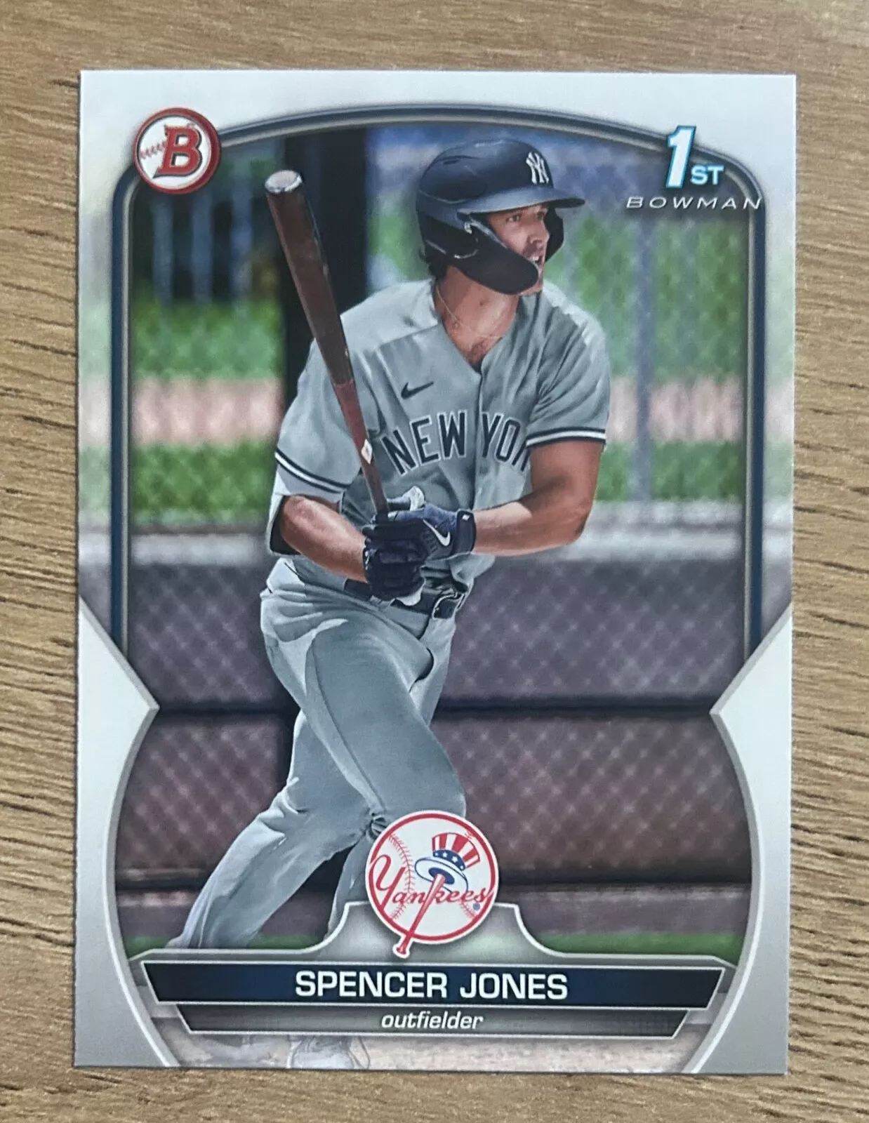 Spencer Jones trading card
