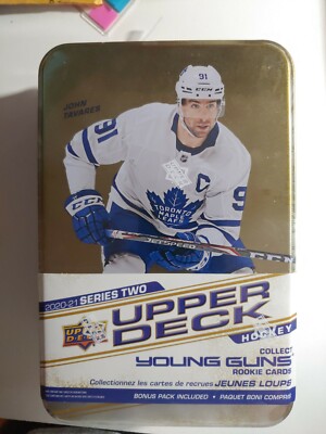 2020-21 Upper Deck Hockey NHL Series 2 Young Guns Tin New Sealed Fast Shipping