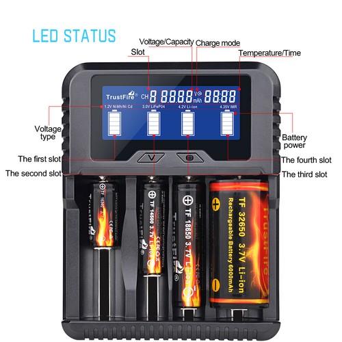 TrustFire 900mAh 14500 3.7V Li-ion Rechargeable Battery With PCB Batteries - Picture 17 of 18
