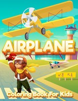 Airplane Coloring Book For Kids Coloring Book Happy Taschenbuch Englisch 2021