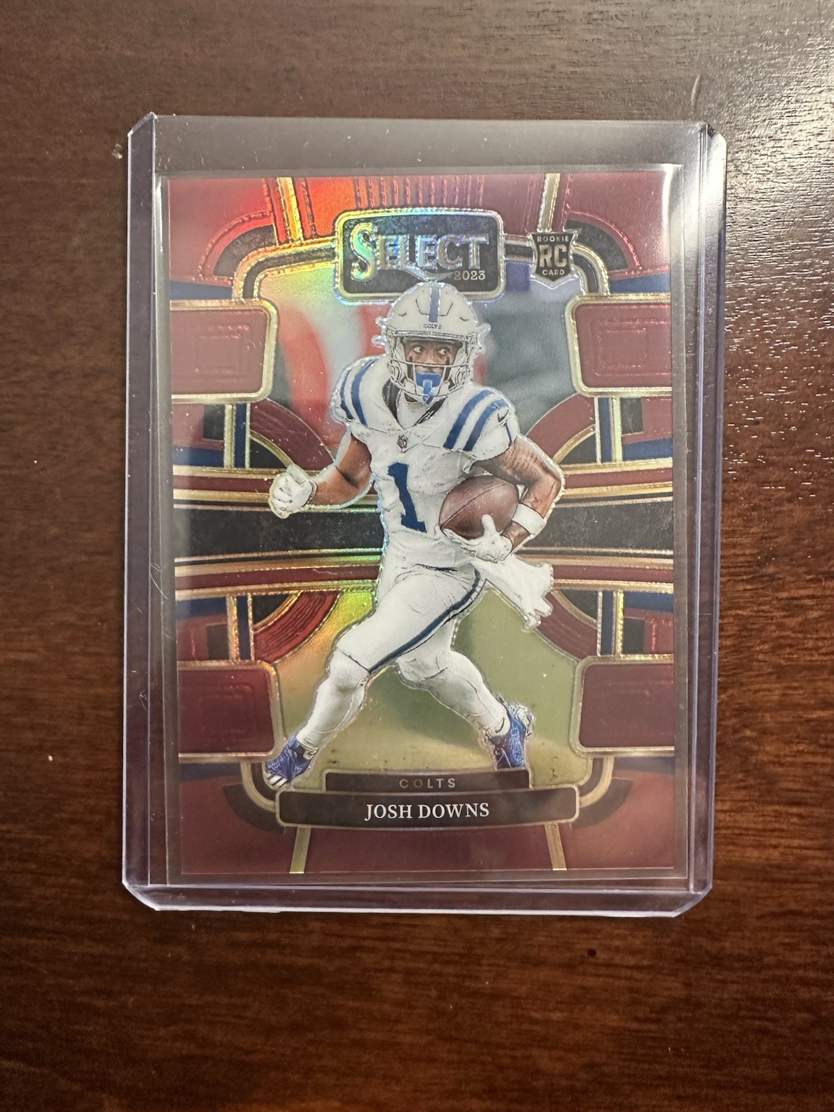 2023 Panini Select #44 Josh Downs Maroon Prizm RC /149 Colts