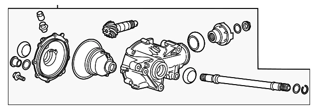 Portador diferencial delantero genuino GM 23317167 Foto 3 de 4