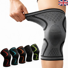 1PC Elastic Knee Support Compression Sleeve Gym Running Sports Brace