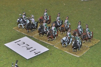 15mm Napoleonisch / Französisch - Dragoner 11 Figuren - (127414)