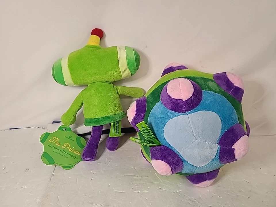 Figura de Peluche Katamari Damacy El Príncipe y Katamari Ball con Imanes 8" Oficial Foto 2 de 2