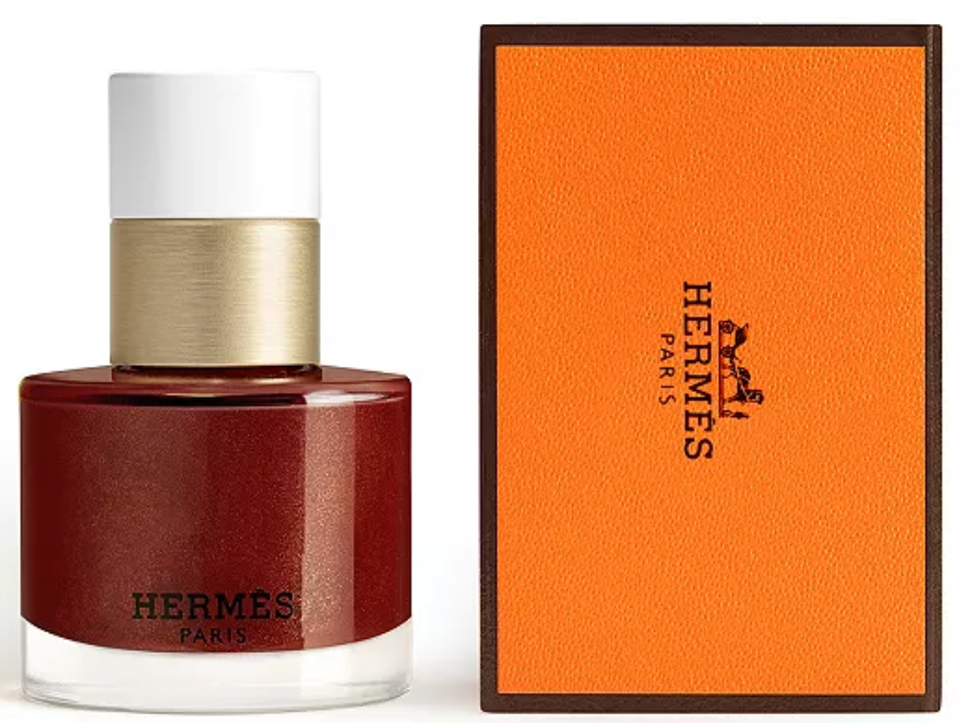 HERMES Les Mains Nail Polish 78 BRUN HELIOS, NIB 100% AUTHENTIC
