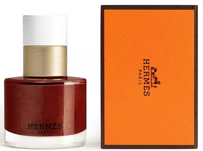 HERMES Les Mains Nail Polish 78 BRUN HELIOS, NIB 100% AUTHENTIC