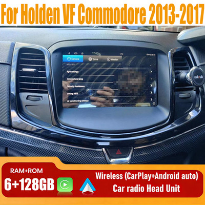 9'' Wireless Apple Carplay AndroidAuto Bt Radio For Holden VF Commodore 2013-2017