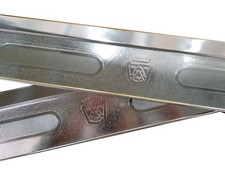 New Door Sill Scuff Plate Set 1960 Ford Galaxie 2-door Models
