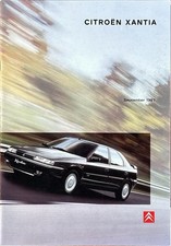 Citroen Xantia and Xantia Breaking Brochure Brochure Depliant 09/1997