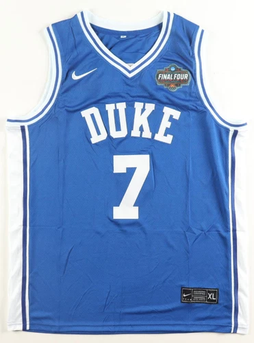 Kon Knueppel signed Duke Nike Basketball Jersey – NCAA Blue Devils – final 4 JSA