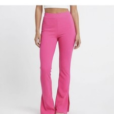 Naked Wardrobe Women's Pink Trousers