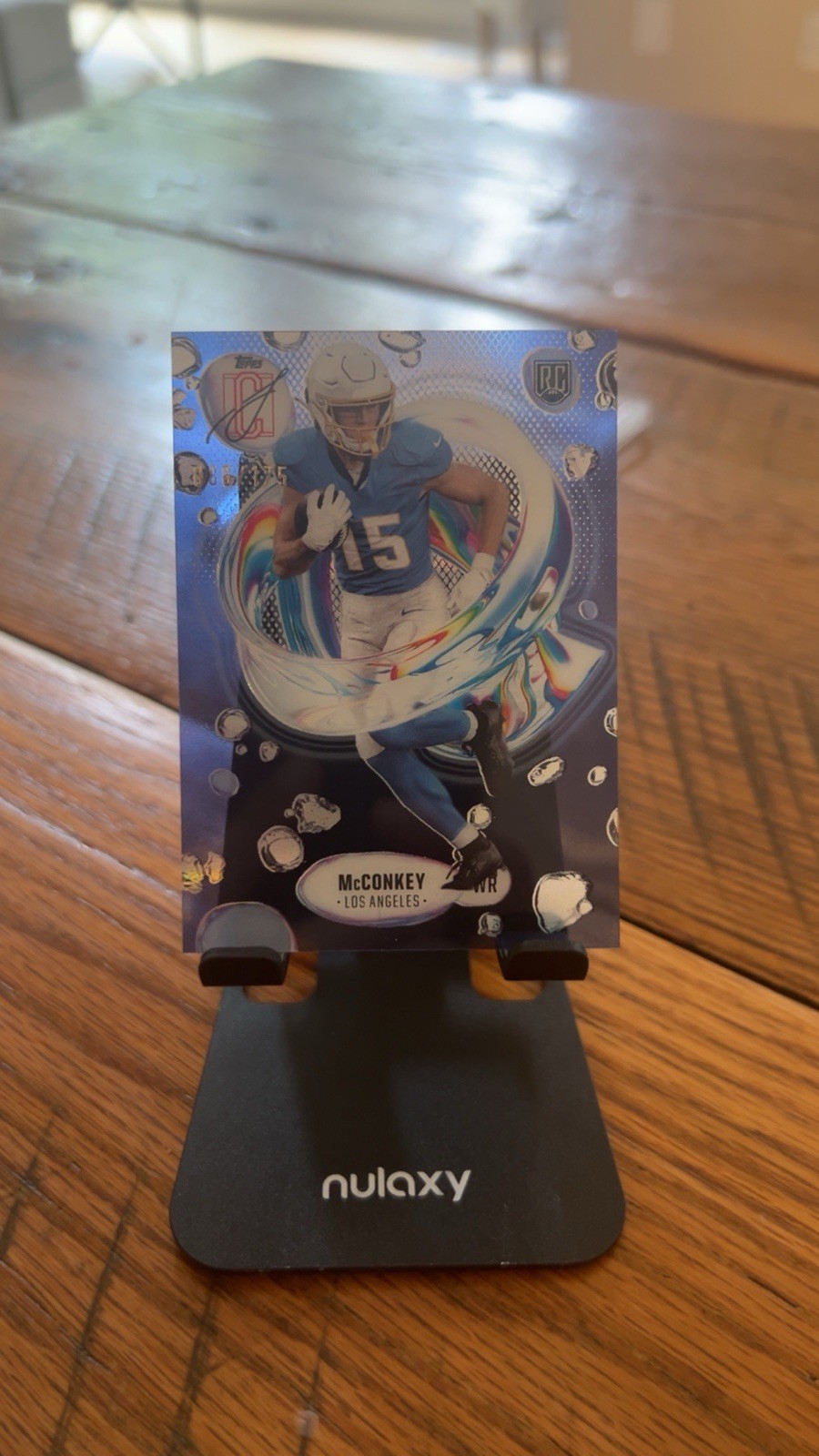 2024 Topps - Signature Class Ladd McConkey Rookie Fluidity Purple /175 Chargers