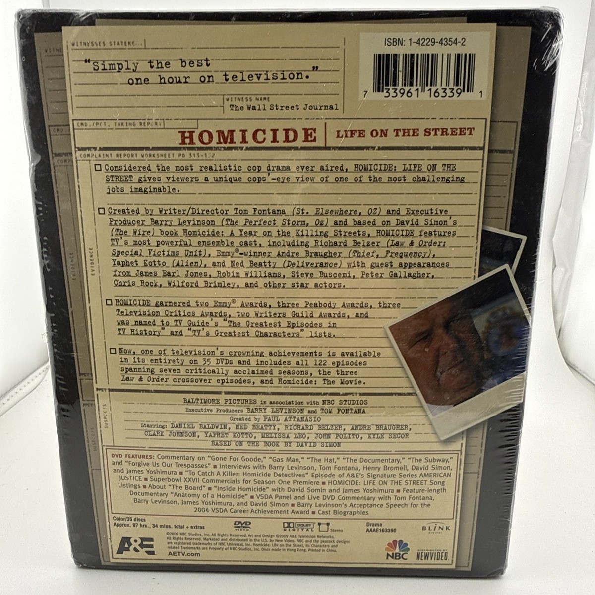 その他 Homicide: Life on - Complete Season 3 [DVD] [Import] Amazon.com: Homicide Life on the Street - The Complete Season 3