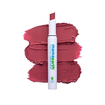 Mamaearth Moisture Matte Long Stay Lipstick Bubblegum 2g