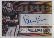 2024 Resurgence Radial Marks Gold Surge Refractor 17/50 Bernie Kosar Auto 4at