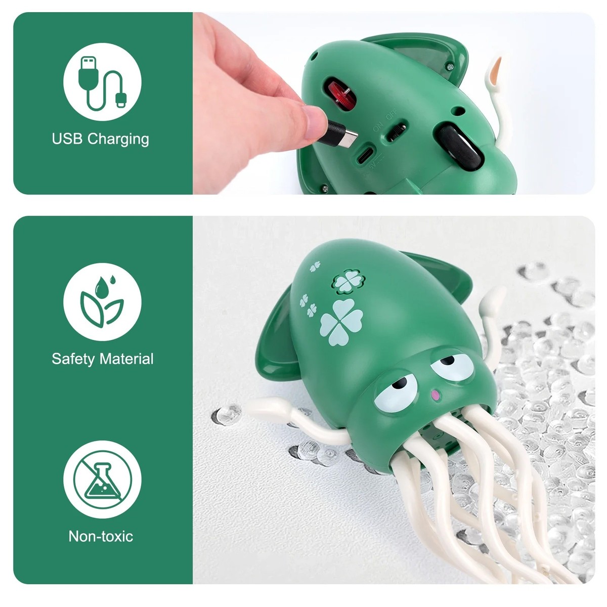 Genérico Dancing Octopus Toy, Action Octopus with