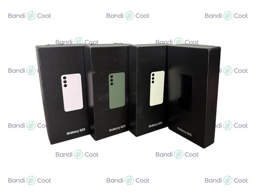 Samsung Galaxy S23 Boîte vide d'origine - Câble de charge et broche SIM en option - Photo 1/2