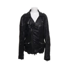 Tigha, Bikerjacke, Damen, Größe: S, Schwarz, Baumwolle/Leder/Polyester #CTg