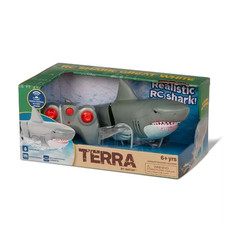 TERRA by Battat Remote Control Shark: Educational Science Toy with Controller