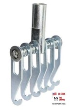 6-Claw Hook Dent Puller Tool - Heavy Duty Adjustable M16 Thread Auto Body