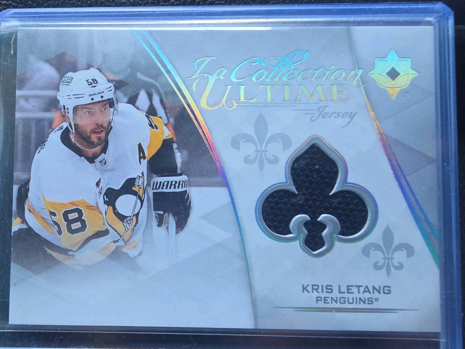 2023-24 Ultimate Collection Kris Letang La Collection Ultime #LCU-KL Jersey