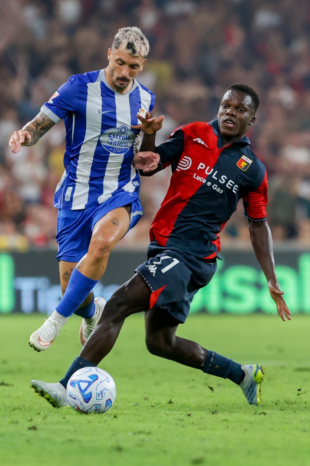 Maglia Wiafe match worn autografata. Genoa - Deportivo A Coruna (8/8/26)