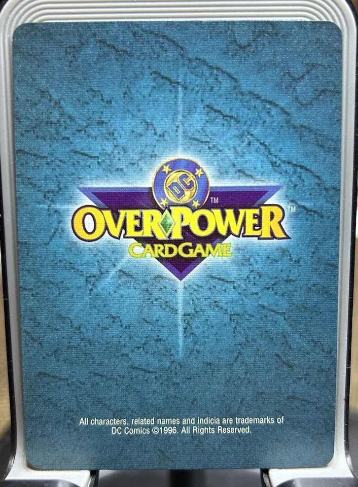Overpower Deal With The Devil RARE DC comics 1996 CCG Lex Luthor and Neron - Image 2 of 2