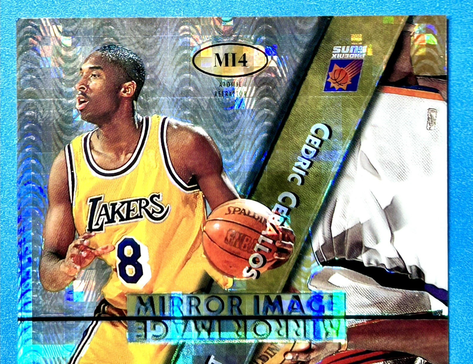 1997-98 Bowman's Best KOBE BRYANT Mirror Image Atomic Refractor RARE!