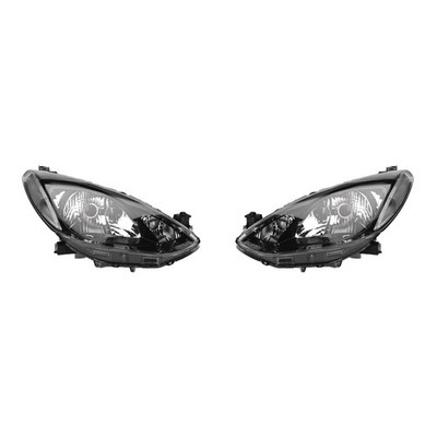 Scheinwerfer links + rechts Set Halogen Front passend für Mazda 2 ab Okt/2007
