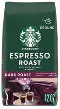 Starbucks Espresso Roast Dark Ground Coffee - 12oz x 2 pks