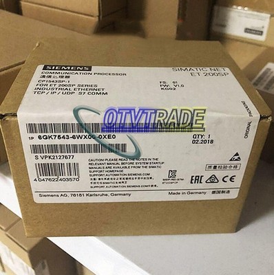 NEW Siemens 6GK7543-6WX00-0XE0 Communication processor 6GK7 543-6WX00-0XE0
