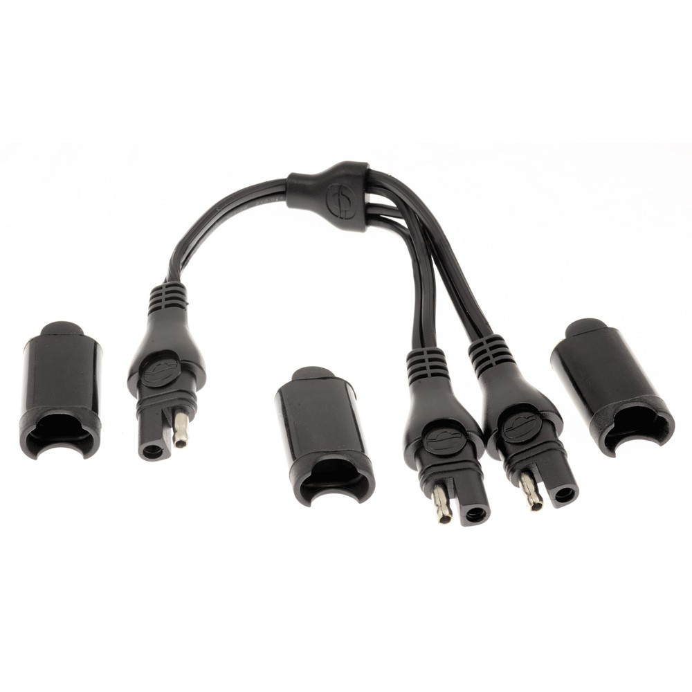Optimate Y SAE-SAE O15 Cable Splitter For Motorcycle Spare Parts Accessories