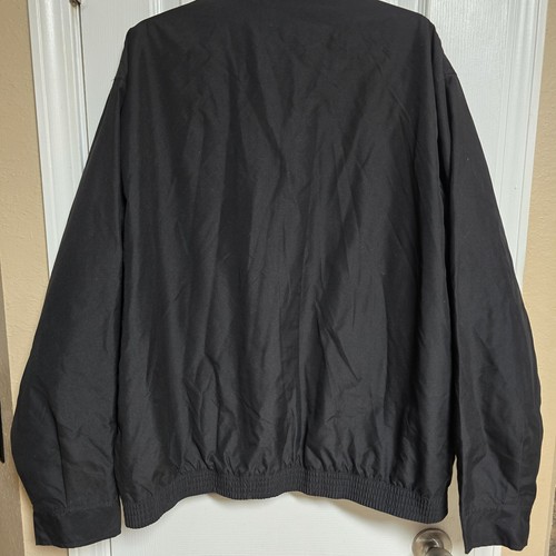 Bomberjacke Herren Chaps schwarz mit Reißverschluss Größe XL - Bild 8 von 11