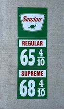 Sinclair Gasoline Oil advertising sign Gas Reproduction