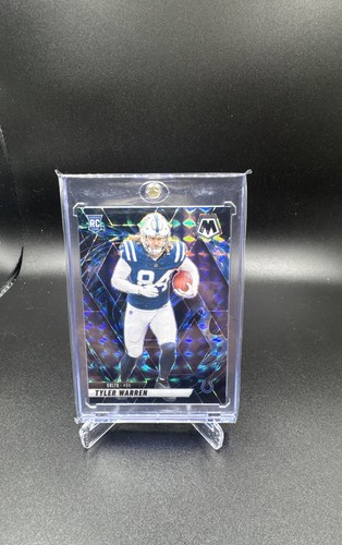 2025 Panini Mosaic - Rookies Tyler Warren #354 Genesis Mosaic Prizm (RC)