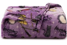 Brand New Disney Hocus Pocus Kohls The Big One Plush Throw Blanket 60"x72"