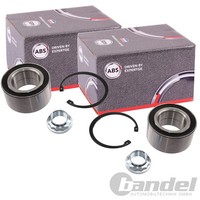 2X A.B.S. Radlager Satz Hinten Beidseitig Passend FüR BMW 3 Z1 Z3 Z4