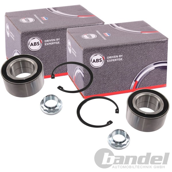 2X A.B.S. Radlager Satz Hinten Beidseitig Passend FüR BMW 3 Z1 Z3 Z4-image