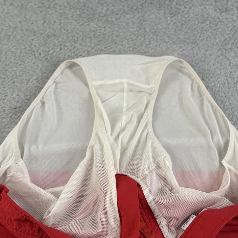 Pantalones Cortos Orlebar Marrón Para Hombre 36 Rojo Springer OB Clásicos Bañador Malla Forrados Foto 2 de 4