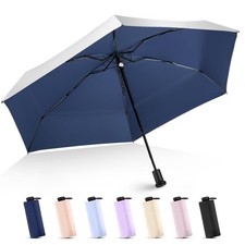 Small UV Blocking Umbrella - UPF 50 Sun Parasol Micro Mini Umbrella Lightwei...