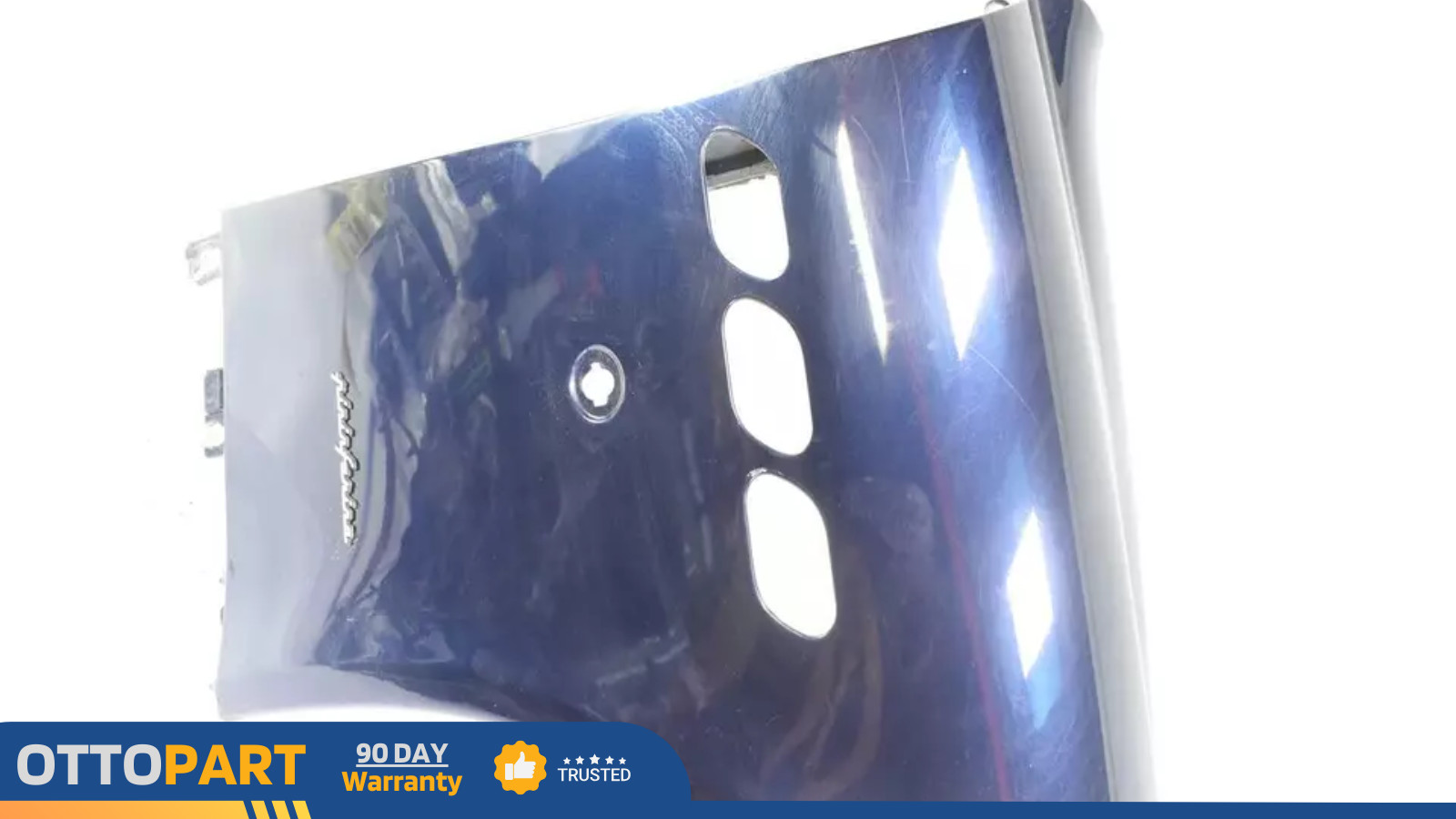 04-12 Maserati Quattroporte M139 Right Passenger Side Fender Panel Dark Blue OEM