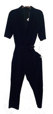 New Jumpsuit Romper Belt En Focus Studio Stretch Dark-Navy 14