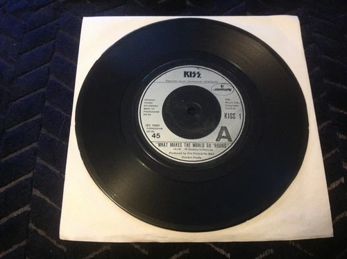 Kiss What makes the world go round 7 inch vinyl single