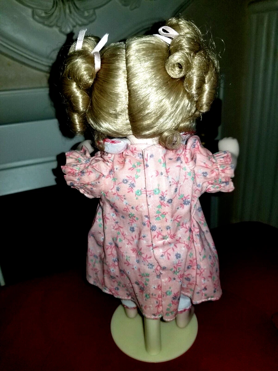 "Gretchen/Montag" von Sylvia Natterer, Franklin Mint Heirloom Doll, Zertifikat !