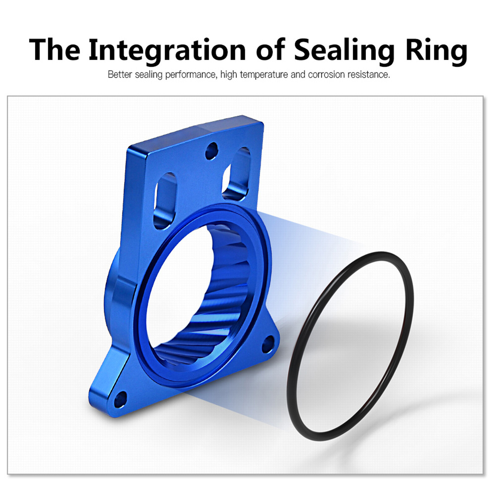 Throttle Body Spacer Kit For Chevy Silverado 1500 2500 3500 4.8L 5.3L 6.0L