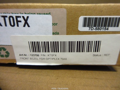Dell KT0FX Optiplex 7040 Small Form Factor SFF Front Bezel Assembly - IN BOX - Afbeelding 5 van 5